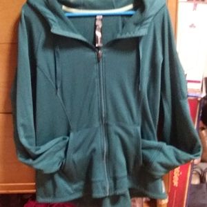 Reebok's zip up hoodie